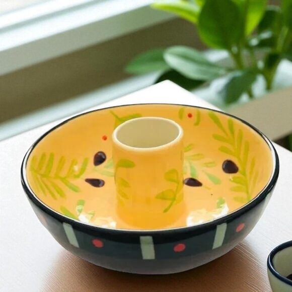 Boston Warehouse Ceramic Olive Bowl - Picture 2 of 5